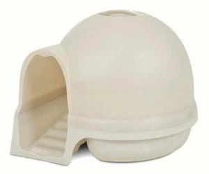 Enclosed Cat Litter Box, 95% Recycled Materials, Pearl - Picture 1 of 6