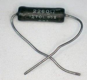 2.26KΩ, 5W, 1% WIREWOUND RESISTENCIA DE POTENCIA ~ DALOHM RS-5-5W  - Imagen 1 de 3