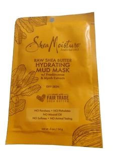 Lot of 2! Raw Shea Butter Hydrating Mud Mask ( For Dry Skin) - Picture 1 of 3