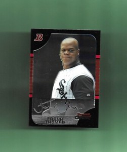 2005 Bowman CHROME Card # 10 FRANK THOMAS CHICAGO WHITE SOX
