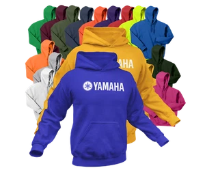 YAMAHA Motorcycle Dirt bike Motocross   Heavy Blend™ Sweatshirt HOODED/ - Picture 1 of 3