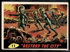 Original 1962 Topps Mars Attacks Trading Cards VINTAGE *PICK FROM LIST*