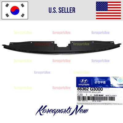 Radiator Core Support-Sight Shield Splash Panel 86362G3000 Elantra GT 2018-2020 - Image 1 of 2