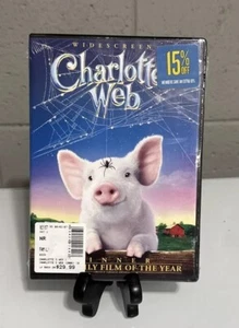 Charlotte’s Web DVD Movie Dakota Fanning Children’s Animated Movie New Sealed - Imagen 1 de 3