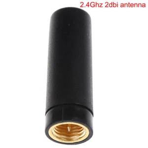 1Pc 2.4Ghz 2dbi antenna mini short 2.75cm rubber aerial SMA^qiB-Z8 - Photo 1/7