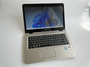 HP EliteBook 840 G4 Core i5 7300U 8GB RAM 256GB SSD WebCam Win11 - Touchscreen - Bild 1 von 7