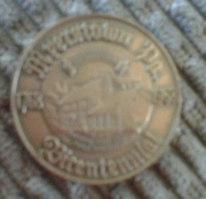 TOKEN MYERSTOWN PA. 1768 - BICENTENARIO 1968 - Imagen 1 de 2