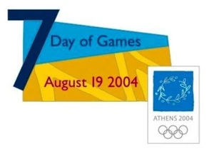 PIN 7O DÍA DE JUEGOS DE ATENAS 2004 SEDE DE LOS JUEGOS OLÍMPICOS - Imagen 1 de 1
