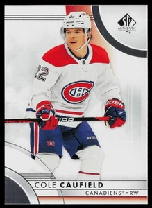 COLE CAUFIELD 2023-24 SP AUTHENTIC MONTREAL CANADIENS #18 - Picture 1 of 2