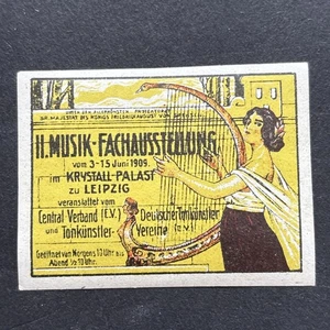 55411 ÖSTERREICH 1909 Musik VINTAGE POSTER Aschenputtel BRIEFMARKE selten Imperf postfrisch HR SP* - Bild 1 von 2