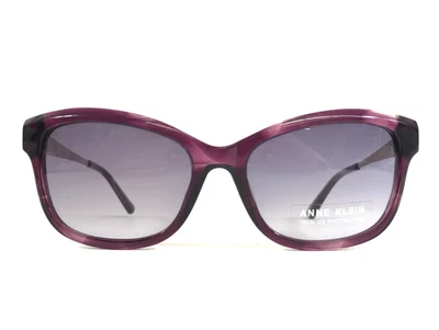 Anne Klein Sunglasses AK7048 505 PLUM HORN Cat  Gradient Purple Lenses - Image 1 of 4