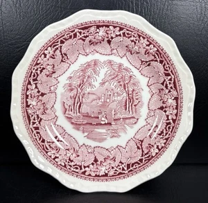 Mason's Vista Pink 8" Round Salad Plate - Imagen 1 de 6