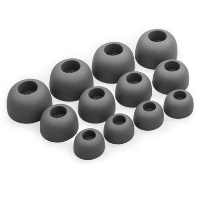 DISTRIBUTED BY MACADAMIA LTD 12 x Silikon Ohrstöpsel Ohrhörer Tipps Für Samsung Galaxy Buds 3 Pro Kopfhörer