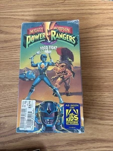 Factory Sealed Mighty Morphin Power Rangers - Food Fight VHS NEW RARE #3 Movie - Picture 1 of 12