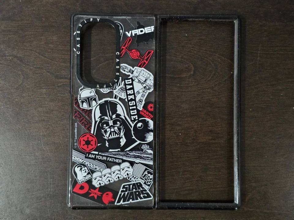 Casetify Samsung Galaxy Z Fold 6 Star Wars Darth Vader Empire Collab Phone Case - Image 1 of 3