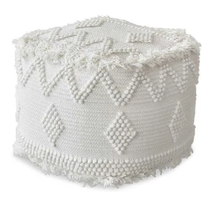 Uriah - 18 inch Pouf - 18 inches wide by 18 inches deep Accent Furniture - Picture 1 of 6