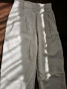 Brunello Cucinelli Ladies Linen Trousers Size 8 EU36 Small Authentic - Picture 1 of 23