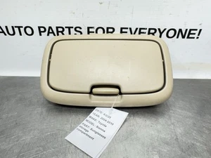 2004-2010 Toyota Sienna Roof Sunglasses Storage Compartment TAN BEIGE OEM - Picture 1 of 6