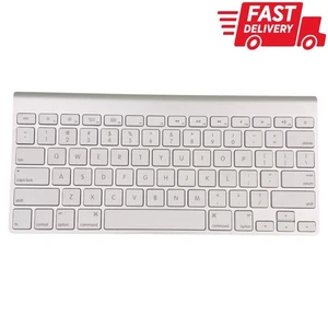 Apple Wireless Keyboard A1314 Bluetooth Aluminum Mac Keyboard MC184LL/B - Picture 1 of 4
