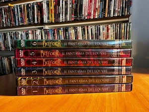 BELFAGOR IL FANTASMA DEL LOUVRE SERIE COMPLETA IN 6 DVD OTTIME CONDIZIONI - Picture 1 of 19