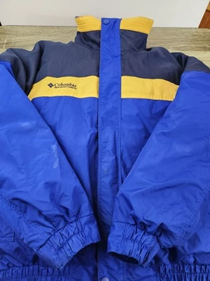 Columbia Bugaboo Down Jacket 3 In 1 Coat Men's XL Blue Outdoors Ski Vintage - Image 1 of 4