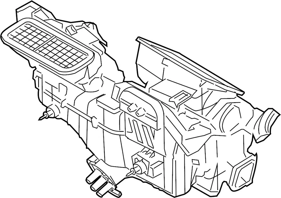 Evaporator Assembly - Ford (AS4Z-19B555-C) 2008-2011 Ford Focus - as4z19b555c - Image 1 of 1