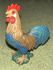 Schleich 1999 Plastic Rooster Chicken Farm Bird Toy Figure Figurine - Picture 1 of 8