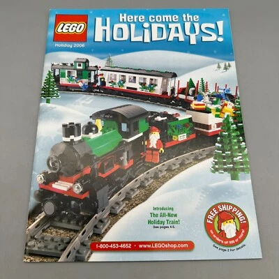LEGO Shop at Home Catalog Holiday 2006 Winter Train Cover - Image 1 of 4