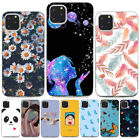 For iPhone 15 Pro 14 Plus 13 12 Pro Max Painted Soft Slicone TPU Slim Case Cover