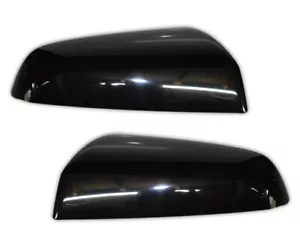Holden Black Door Mirror Covers VE WM VF WN Commodore & HSV LH/RH Pair NEW - Picture 1 of 4