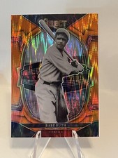  BABE RUTH 2023 Panini Select Baseball Orange Flash Boston NO.69 Giggity 