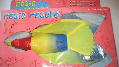 Vintage Flying Rosie Rosella Parrot Bird New in original packaging FREE SHIPPING - Image 1 of 4