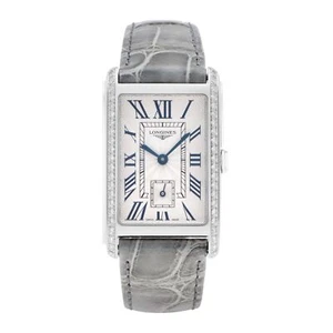 Longines L55120713 Dolcevita Ladies Quartz White Dial 23 mm Watch MSRP $4200 - Picture 1 of 4