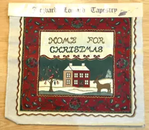 PANEL TAPIZ JACQUARD Telar - Hogar para Navidad 13""X18"" EE. UU. 100% Algodón - Imagen 1 de 1