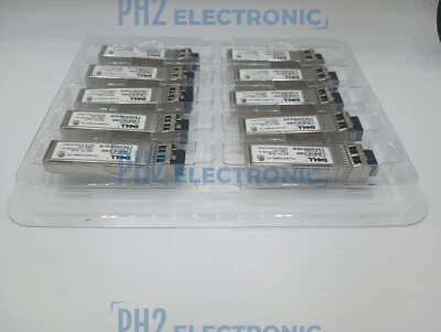 10pcs 10COUNT Universal SFP/SFP+ Transceiver Clamshell Blister Pack Storage Case - Image 1 of 4