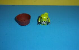 LEGO Angry Birds Minifig Green Pilot Pig Minifigure From Set 75822 w/ Crowsnest