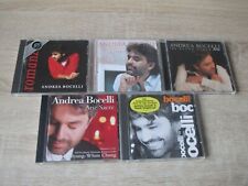 Andrea Bocelli 5 CD Musik Sammlung Romanza +Arie Sacre + Cieli Di Toscana + ....