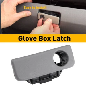 Glove Box Lock Latch Compartment Handle Gray for 2004-2010 Toyota Sienna - Picture 1 of 7