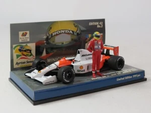 Minichamps Mclaren MP4/6 #1 Senna World Champion 1991 Brazil GP 1/43 403914311 - Imagen 1 de 5