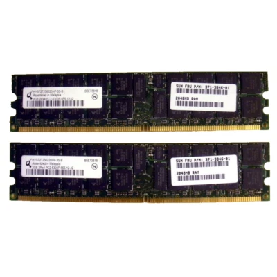 Sun X6321A 540-7599 4GB Kit 2x 371-3846 - Image 1 of 2