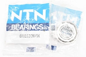 (Lot of 2) NTN 6002 ZZ C3 Deep Groove Ball Bearings 15x32x9mm - Picture 1 of 1