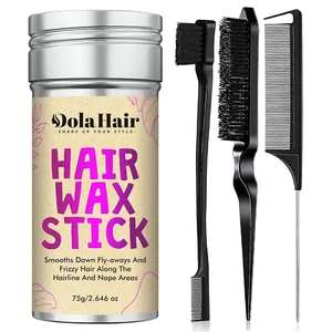 Dolahair Hair Wax Stick - Flyaway Control and Styling Pomade for Kids, Women, an - Picture 1 of 9
