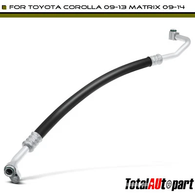 Nueva línea de succión de manguera de aire acondicionado para Toyota Corolla 09-13 Matrix 09-13 L4 2,4 L gasolina Foto 1 de 4