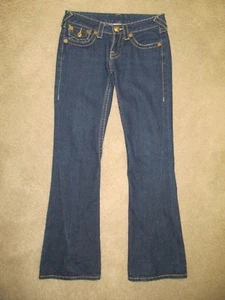 True Religion Denim Blue Jeans - Women's Size 27 (31" waist)(33" leg) - Picture 1 of 3