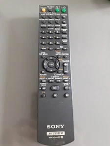 Sony Genuine Remote Control AV System RM ADU050 - Afbeelding 1 van 2