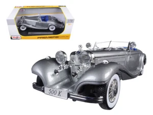 Maisto 1:18 Premiere Edition - Mercedes-Benz 500 K Special Roadster 36862GRY - Picture 1 of 3