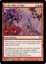 ^MTG Betrayers of Kamigawa - In the Web of War NM