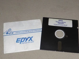 AMIGA COMMODORE 64 JUEGO DISQUETE 5,25" TEMPLO DE LA TRILOGÍA APSHAI EPYX 1985 - Imagen 1 de 1