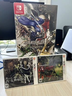 Shin Megami Tensei Collection - includes SMT IV, IV Apocalypse, 5 Fall Of Man - Image 1 of 4