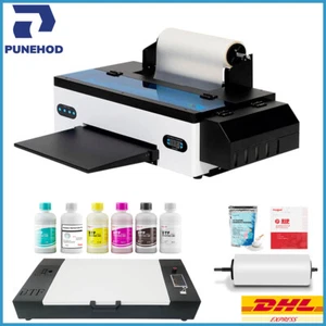 PUNEHOD A3 DTF Drucker mit Ofen L1800 Direct to Film Transfer Drucker Maschine - Picture 1 of 14